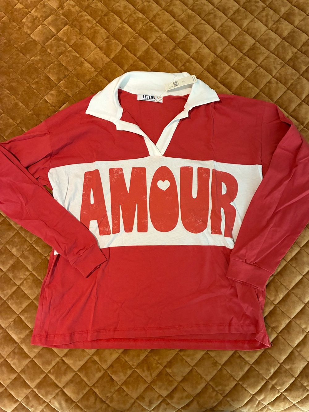Letluv Amour Rugby Top - Picture 4 of 5